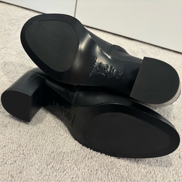 Margaux black ankle leather boots - New Condition